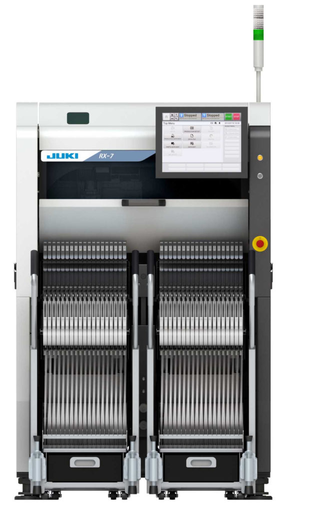 High Speed Compact Modular Pick And Place Pcb Mounter Juki Rx Sw