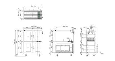 Large MSD Dry Dimmensions