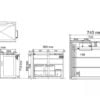 smd reels cabinet dimmensions