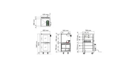 tall msd dry cabinet dimmensions