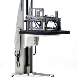 ESD Platform Lifter for Handling Electronics Chassis