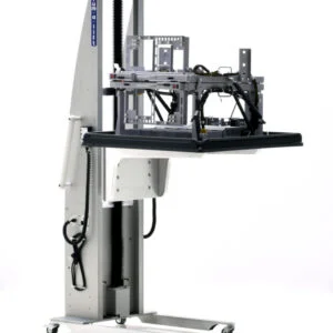ESD Platform Lifter for Handling Electronics Chassis